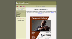 Desktop Screenshot of bayczech.com