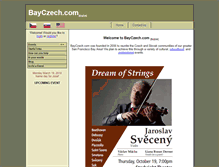 Tablet Screenshot of bayczech.com